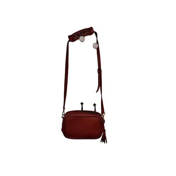 IKWETTA Robin Crossbody Purse Handmade Kenyan Leather Beaded Strap Bag - Picture 9 of 9